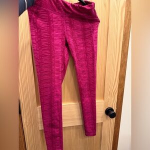 The North Face Women's Magenta Patterned Leggings